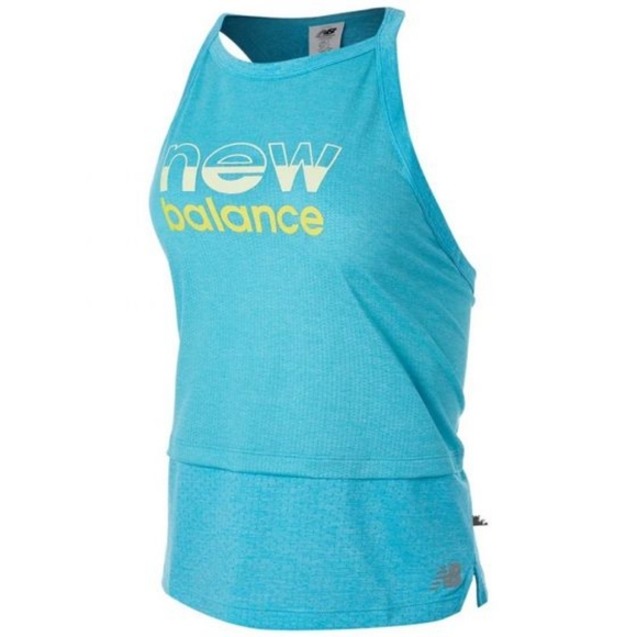 New Balance Women's Spring Impact Run Hybrid Print Tank - Picture 4 of 4